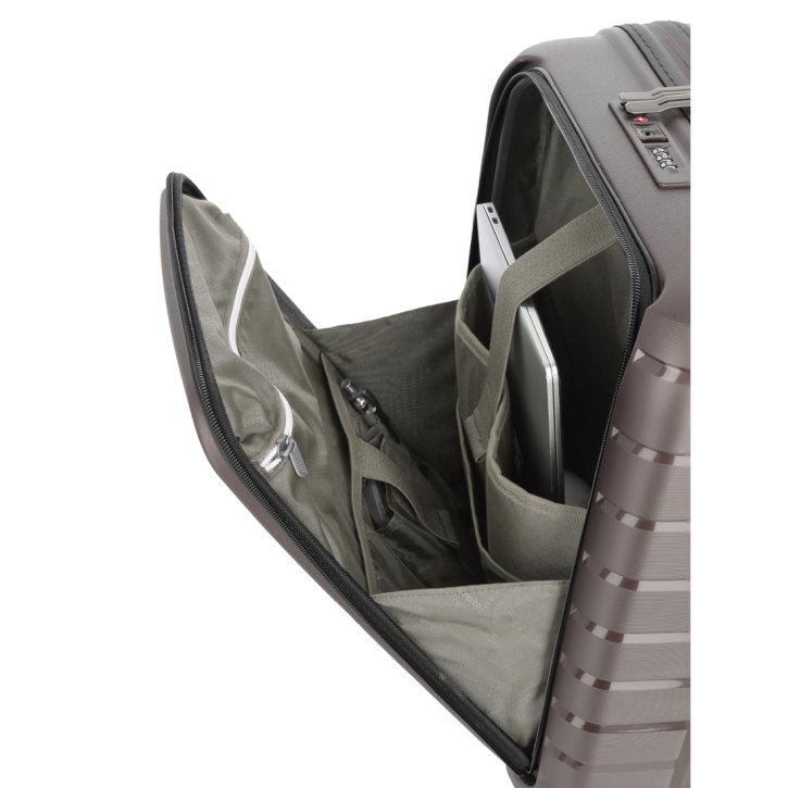 Travelite Air Base 4w S Trolley Vortasche coffee